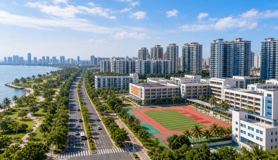 秀英区学校片区环境参考图