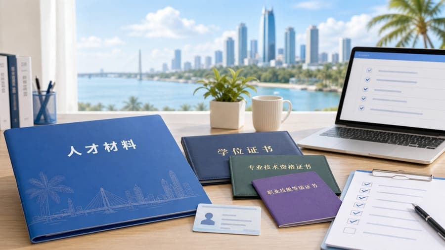 海南人才落户材料怎么准备
